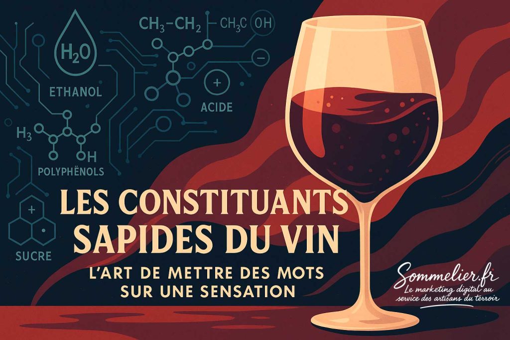 constituants sapide du vin